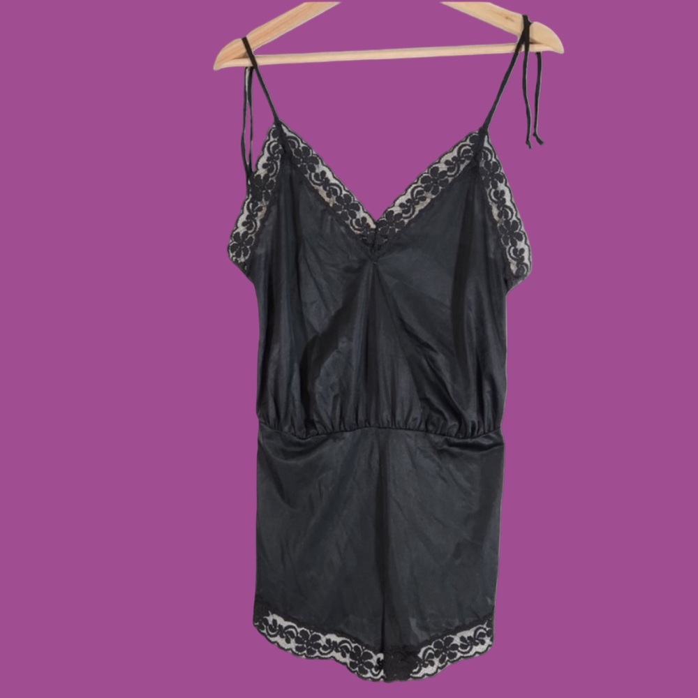 Vintage Serena Lingerie Romper Size Small